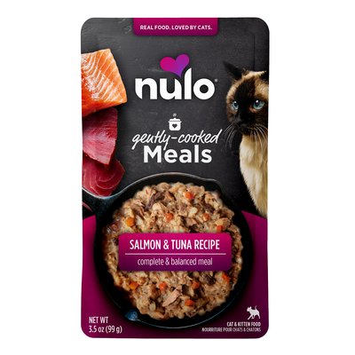 Nulo Cat Gently-Cooked Meals Salmon & Tuna Pouch, 3.5-oz