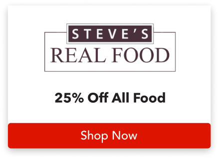 Shop STEVE'S REAL FOOD Food Frenzy Deals