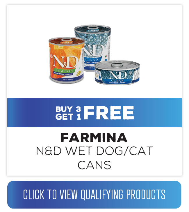 Shop FARMINA Neighborhood Pet Store Day Deals