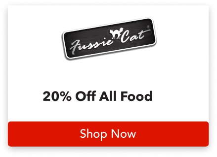 Shop FUSSIE CAT Food Frenzy Deals