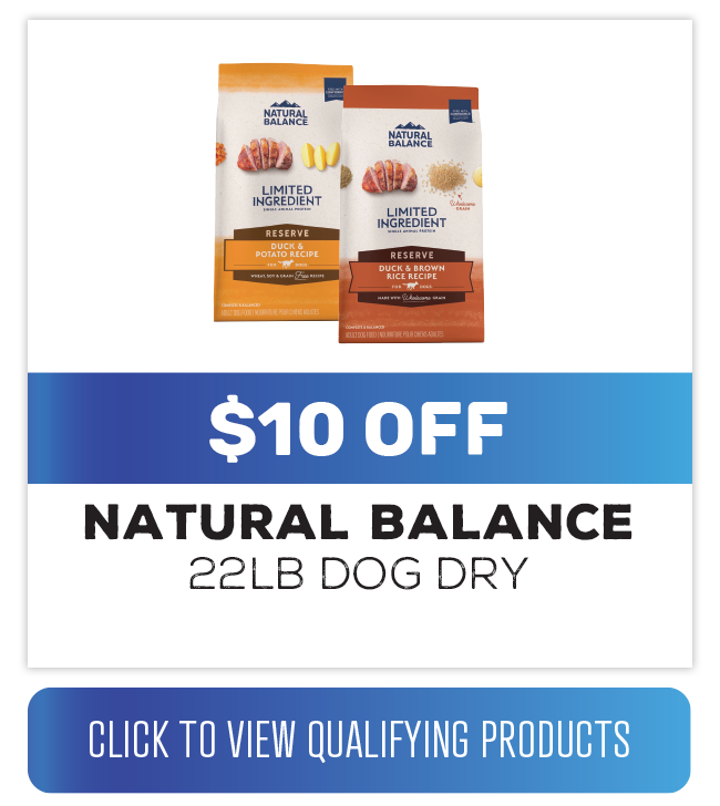 Shop NATURAL BALANCE Neighborhood Pet Store Day Deals