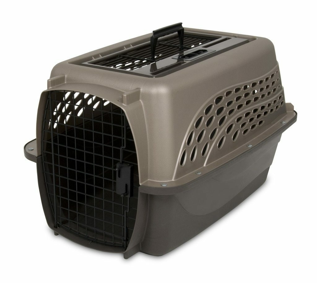 Petmate 2Door Top Load Kennel 24In Up To 15-lb image number null