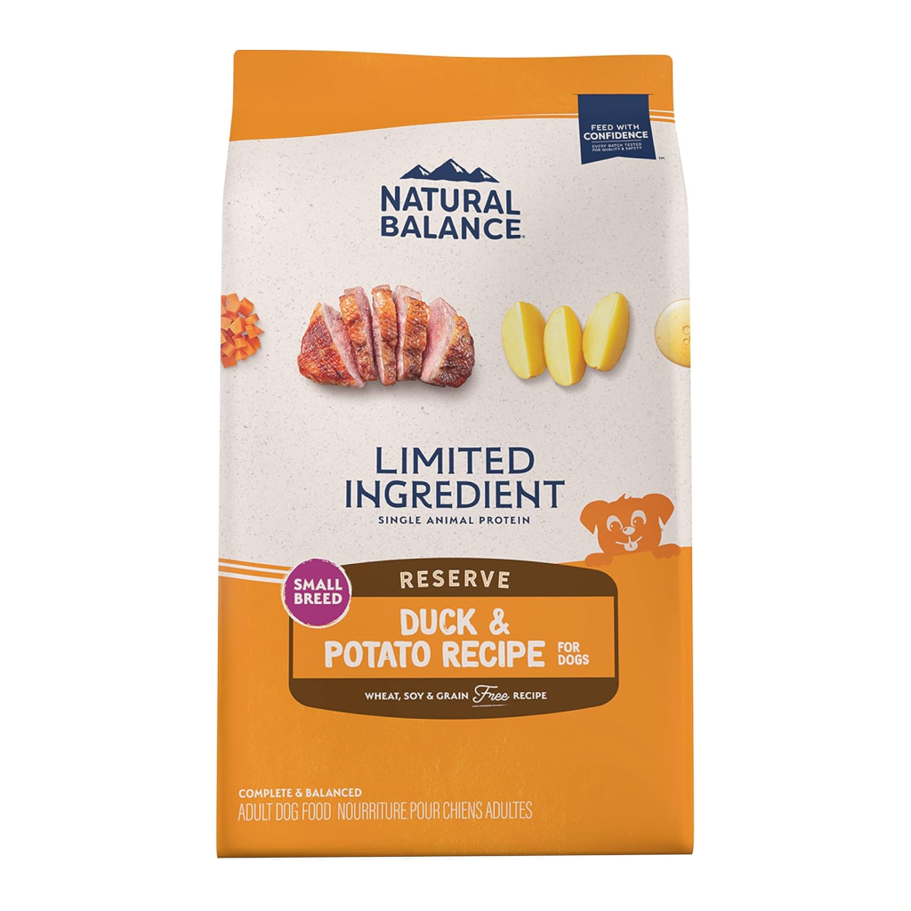 Natural Balance Limited Ingredient Potato And Duck Small Breed Dry Dog Food, 12-lb image number null