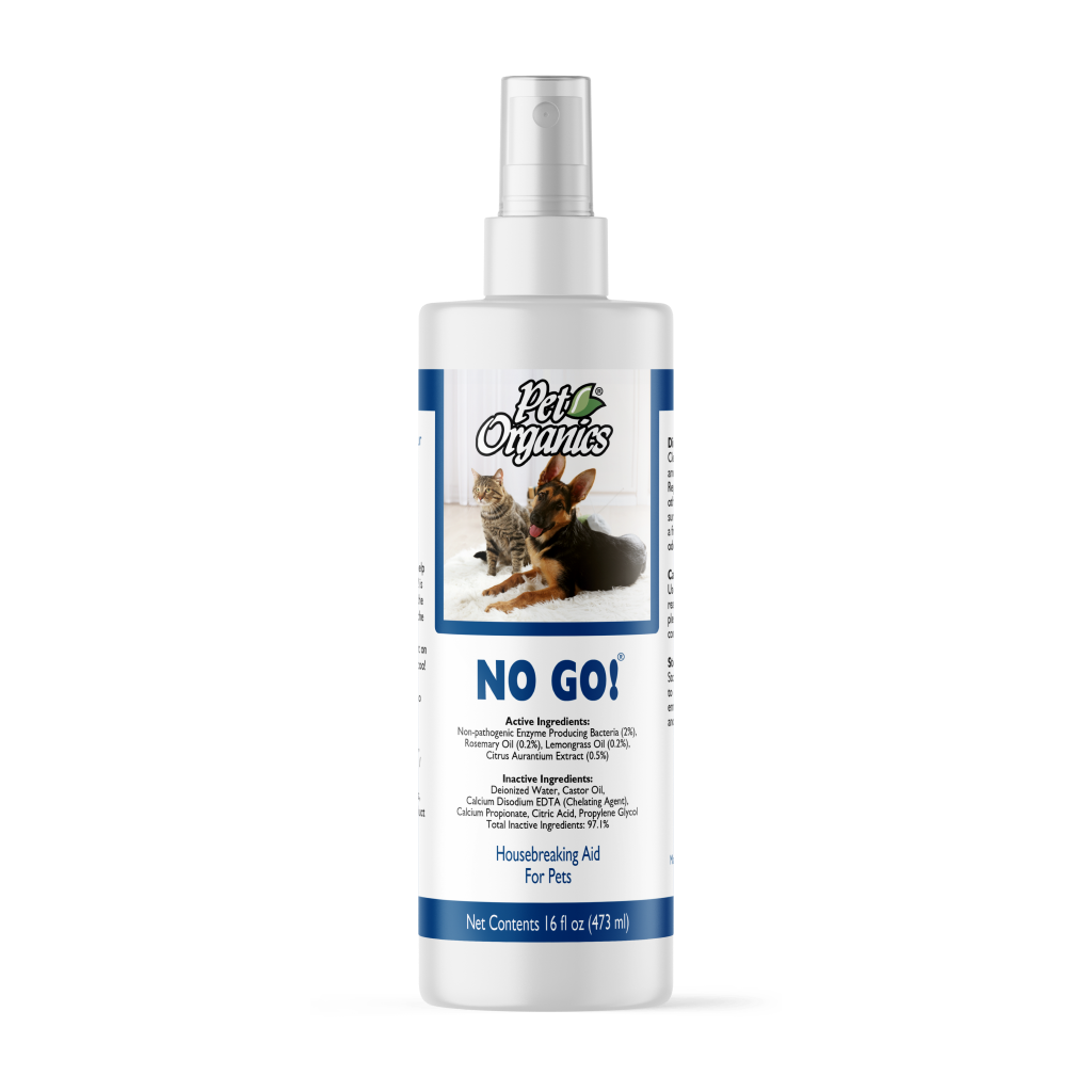 Pet Organics No Go! Housebreaking Aid For Dogs And Cats, Spray, 16-oz, Made In The USA image number null