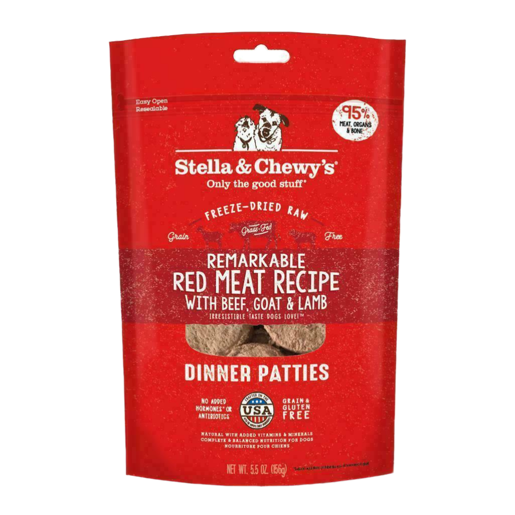 Stella & Chewy's Dog Freeze-Dried Raw, Red Meat Dinner Patties image number null