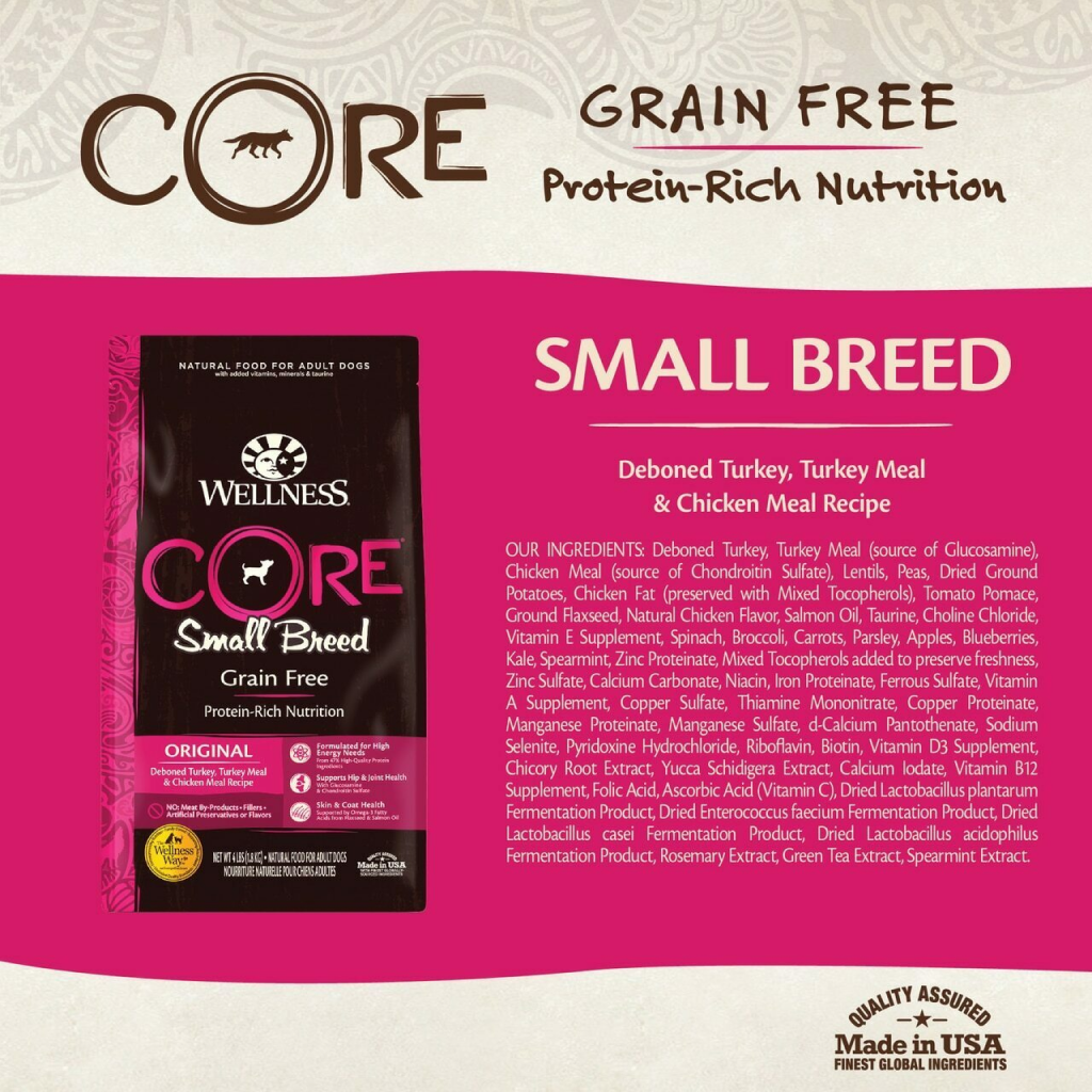 Wellness Core Natural Grain Free Dry Dog Food,  Breed image number null