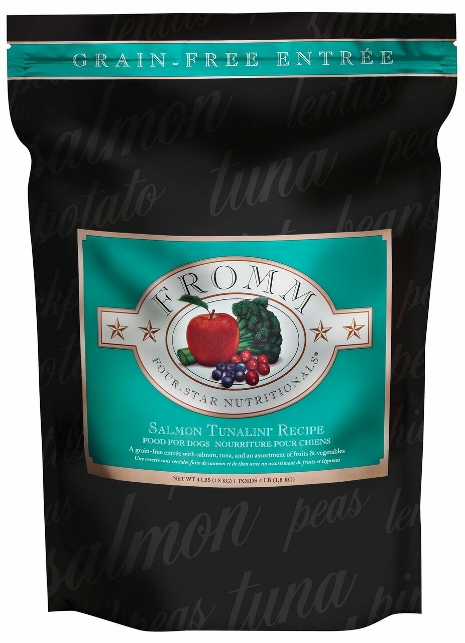Fromm Four-Star Nutritionals® Salmon Tunalini® Recipe Food for Dogs, 26-lb image number null