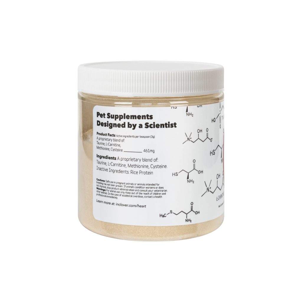 Inclover Heart+ - Muscle & Weight - Dog & Cat Supplement, 100g image number null