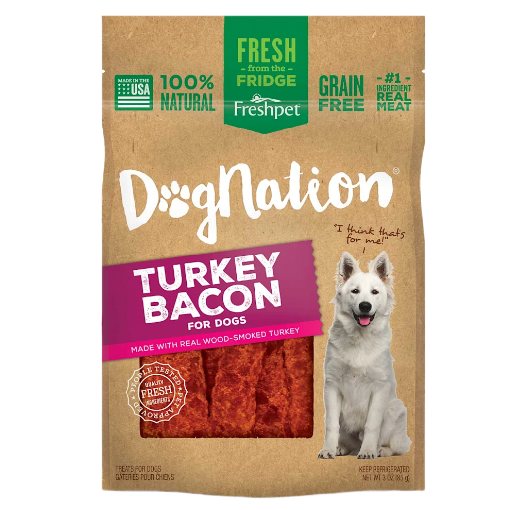 Freshpet Dognation Turkey Bacon Treats image number null