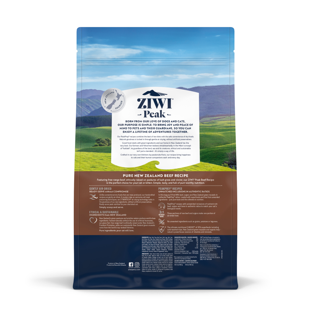 Ziwi Peak Beef  - Cat Air-Dried image number null