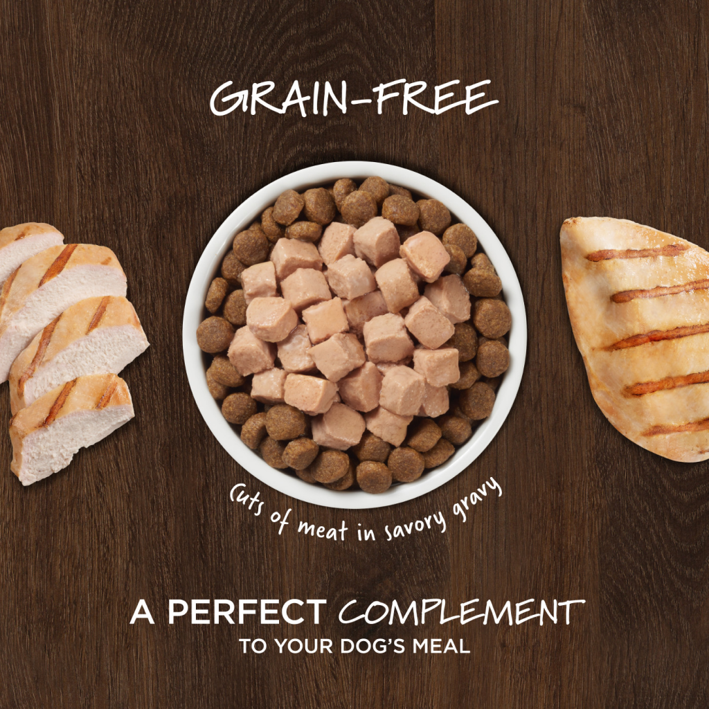 Instinct Healthy Cravings Grain-Free Real Chicken Recipe Wet Dog Food Topper image number null