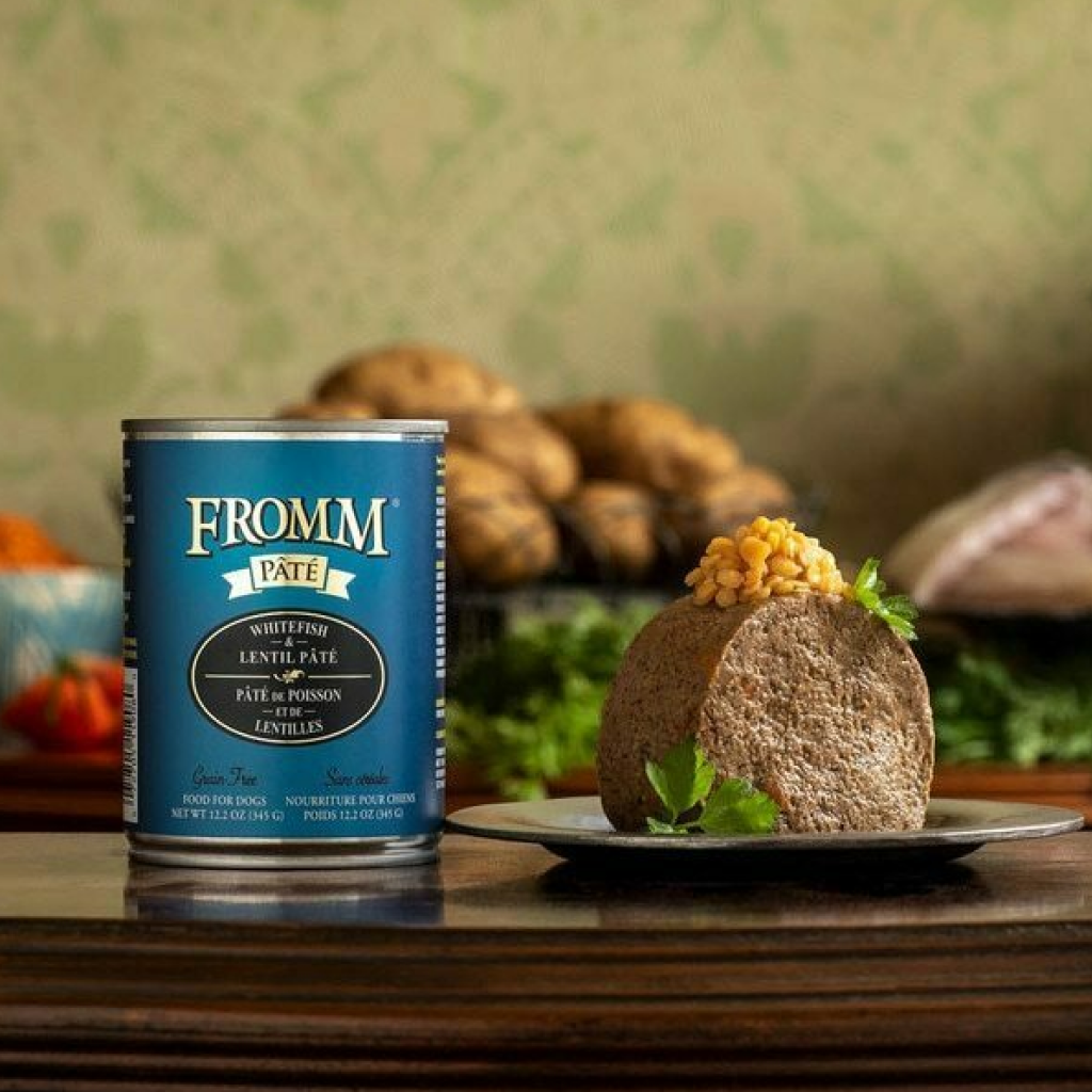 Grain-Free Whitefish & Lentil Pate 12.2-oz Can image number null