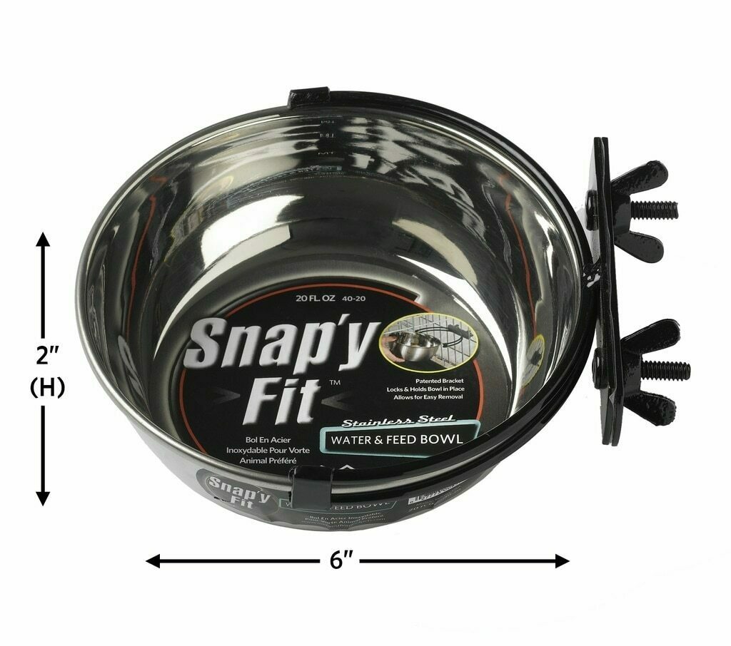 20-oz Snapy Fit Stainless Steel Bowl image number null