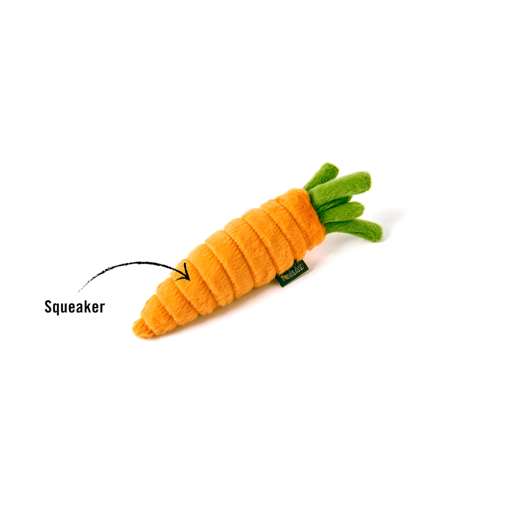 P.L.A.Y. Pet Carrot Garden Plush Toy, 1-count image number null
