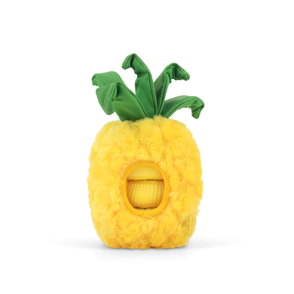 P.L.A.Y. Pet Pineapple Tropical Paradise Plush Toy, 1-count image number null