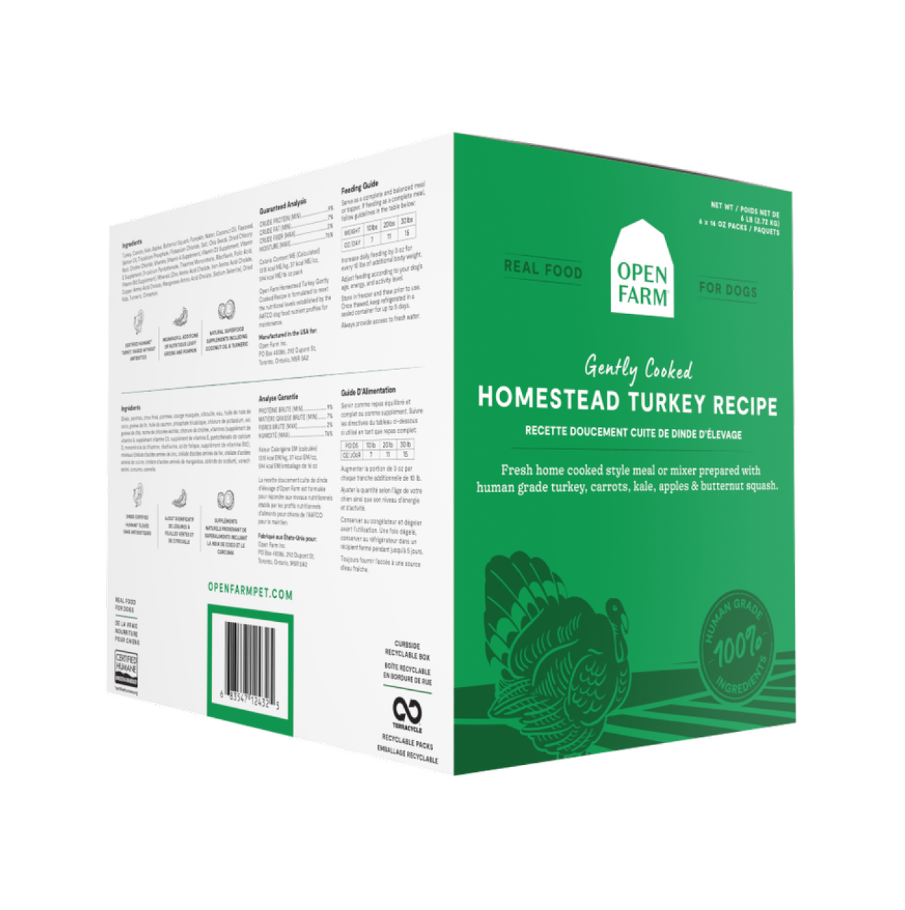Frozen Homestead Turkey Gently Cooked Recipe 96-oz image number null