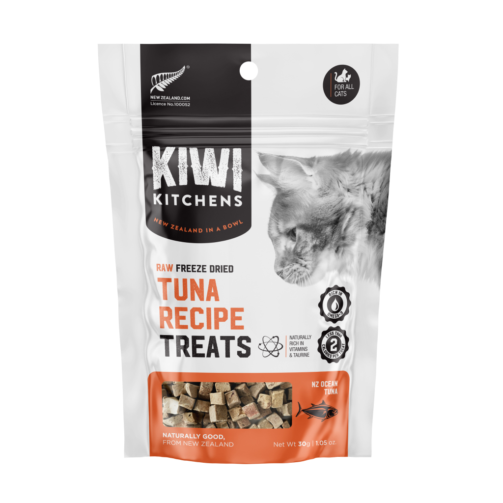 Kiwi Kitchens Raw Freeze Dried Tuna Recipe Cat Treats, 1.05-oz image number null