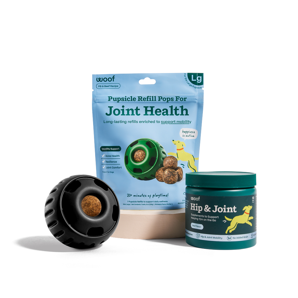 Woof Refillable Joint Health Wellness Pops for Dogs, 8-oz, Large image number null