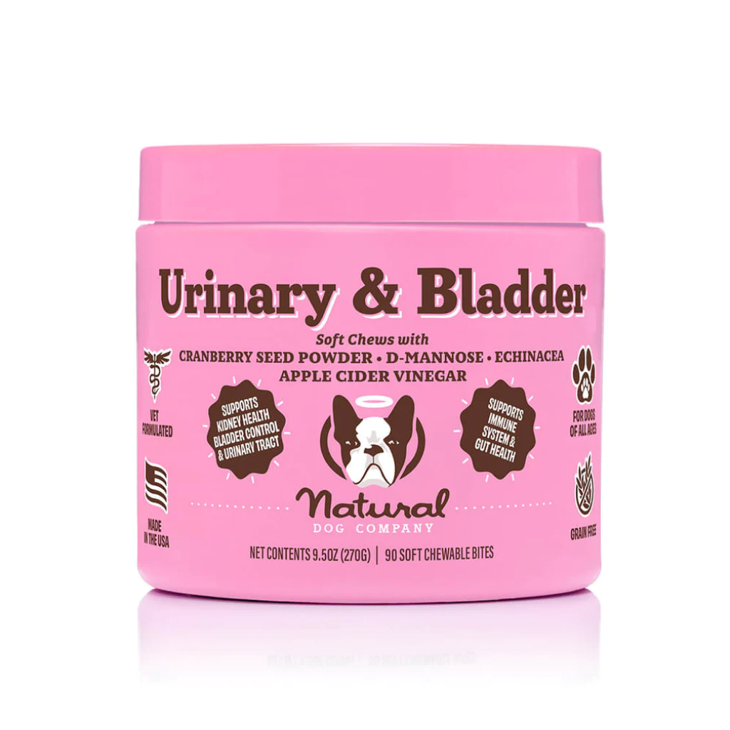 Natural Dog Company Urinary and Bladder Chews, 90 count front image number null