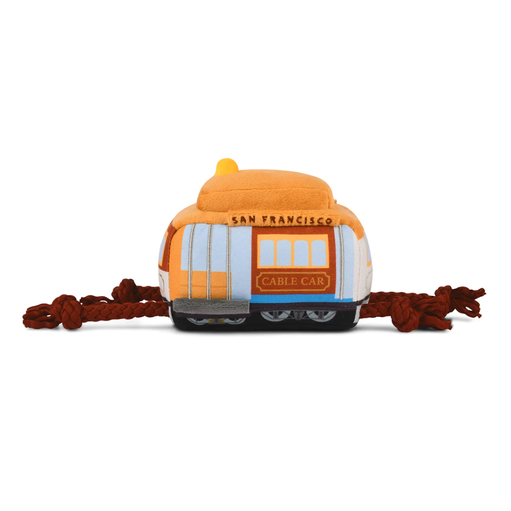 P.L.A.Y. Pet San Pup-Cisco Car Canine Commute Plush Toy, 1-count image number null