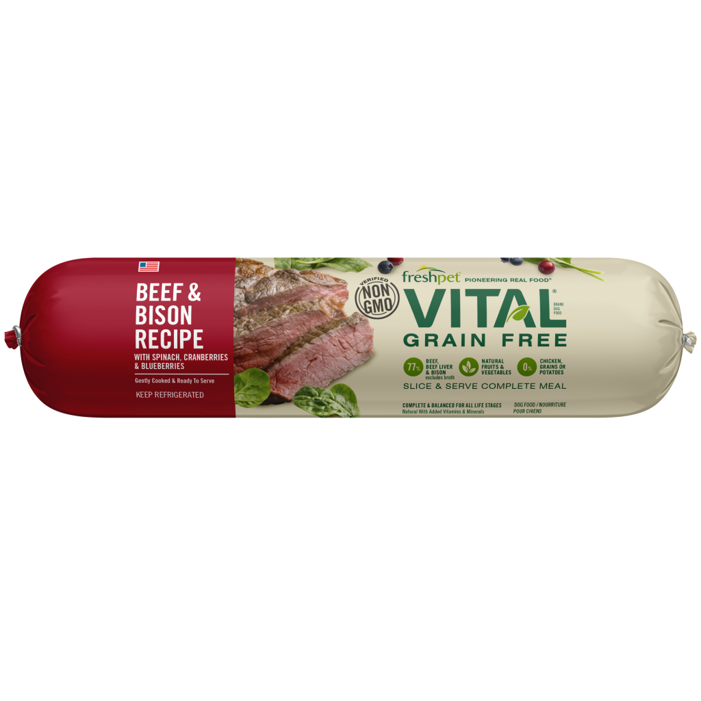 Freshpet Vital Grain Free Beef & Bison 2-lb image number null