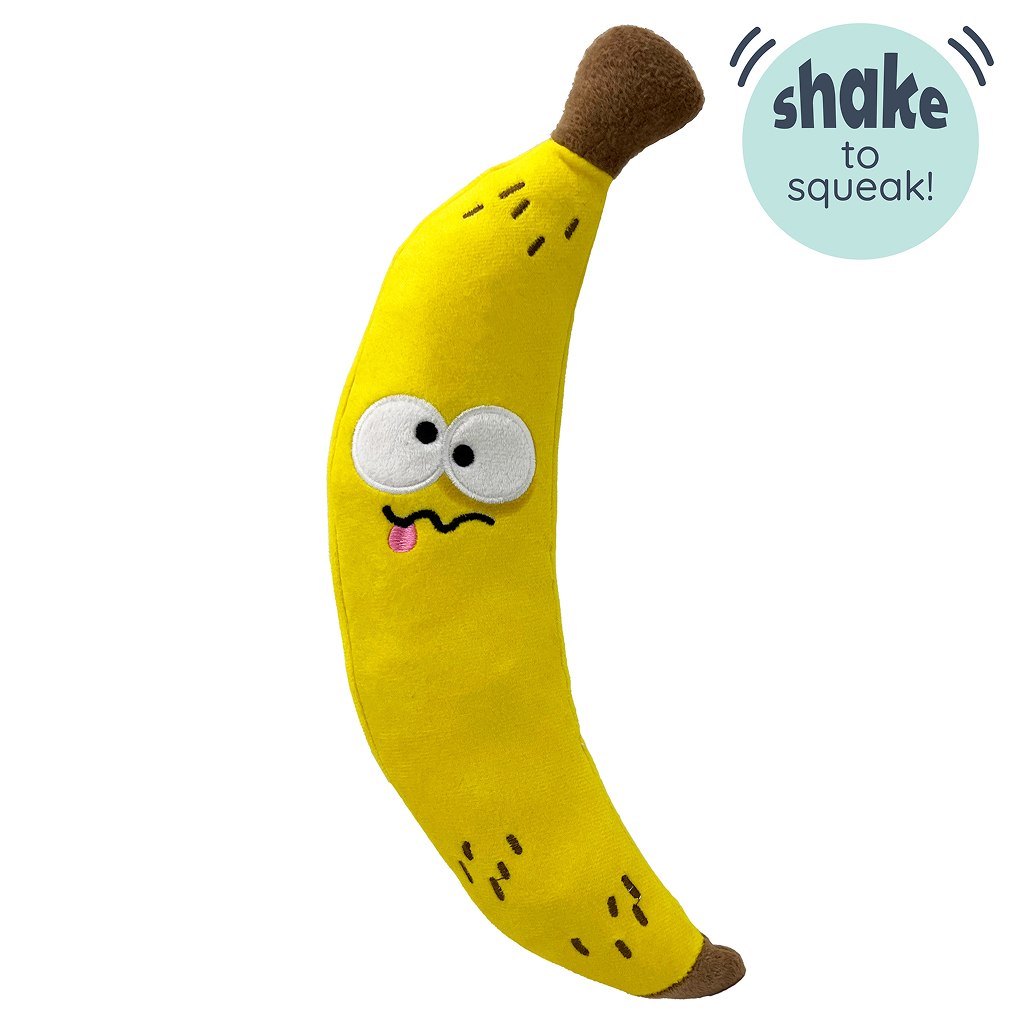 Huxley & Kent Dog Fetchies BRUISER BANANA-SM image number null