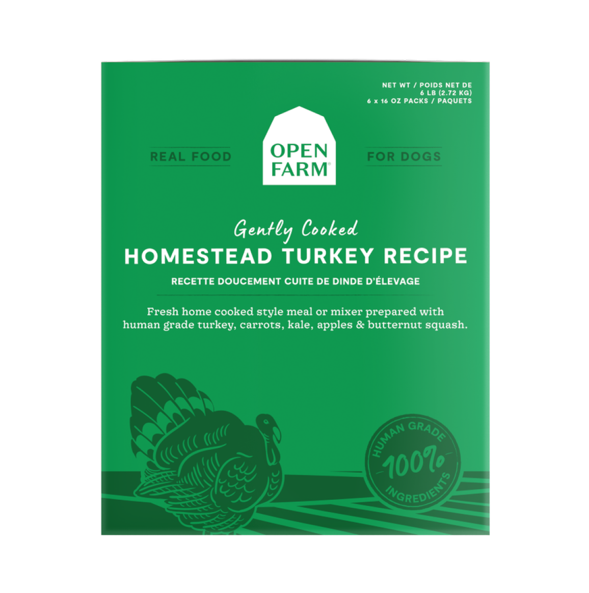 Frozen Homestead Turkey Gently Cooked Recipe 96-oz image number null