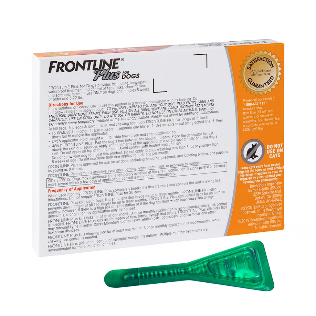 5-22-lb 6 Pack Frontline Dog image number null