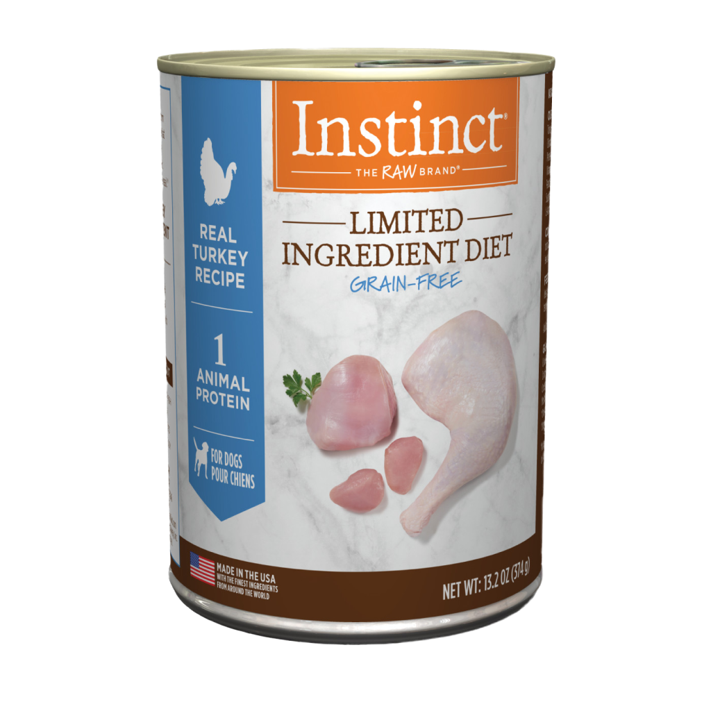 Instinct limited ingredient store turkey dog food