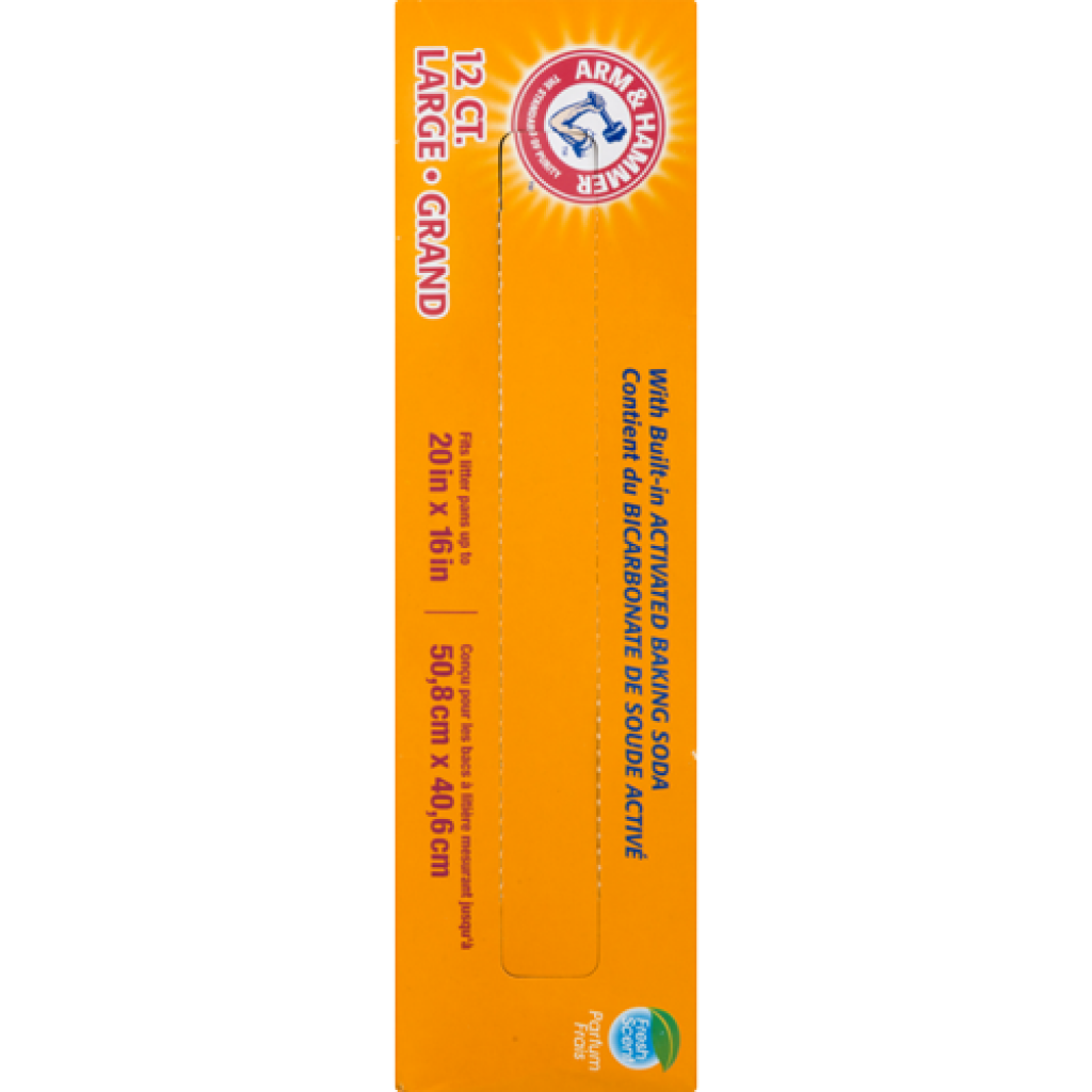 Arm and Hammer Large Drawstring Litter Liners, 12-count image number null