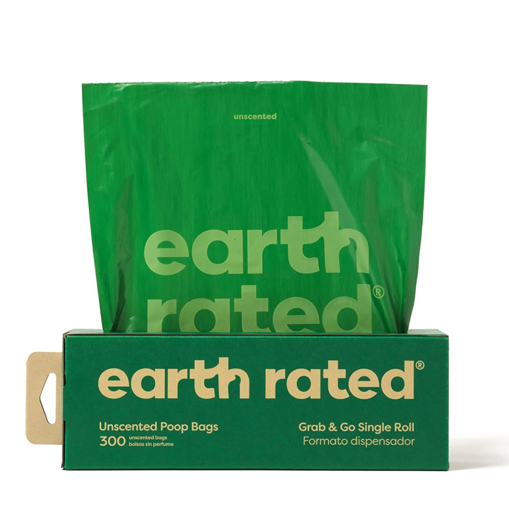 Earth Rated Dog Waste Bags, 300 Dog Waste Bags On A Large Single Roll, Grab And Go, Guaranteed Leak-Proof, Unscented image number null