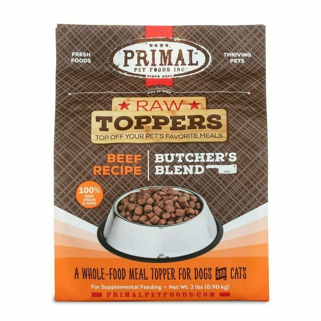 Frozen Beef Butcher's Blend Topper 2-lb image number null