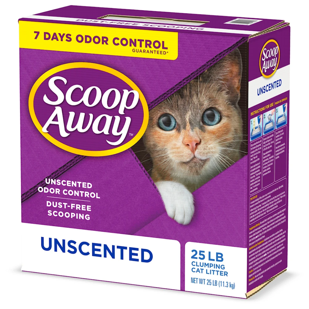 Scoop Away Super Clump Cat Litter Unscented - 25-lb image number null