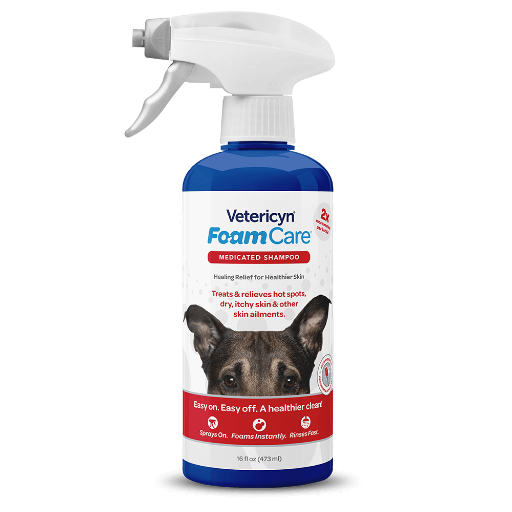 Vetericyn Foam Care Pet Shampoo-Medicated image number null