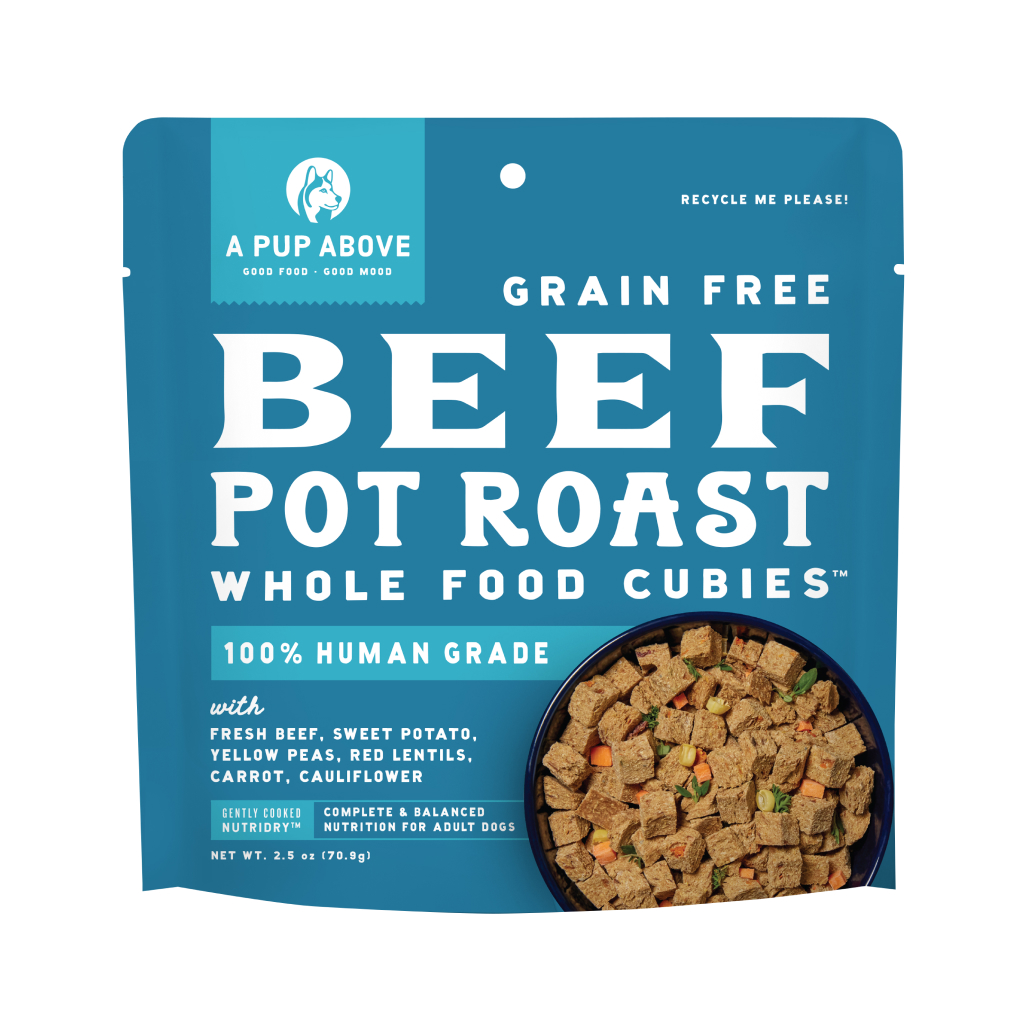 A Pup Above Freeze-Dried Beef Pot Roast Cubies, 2.5-oz image number null