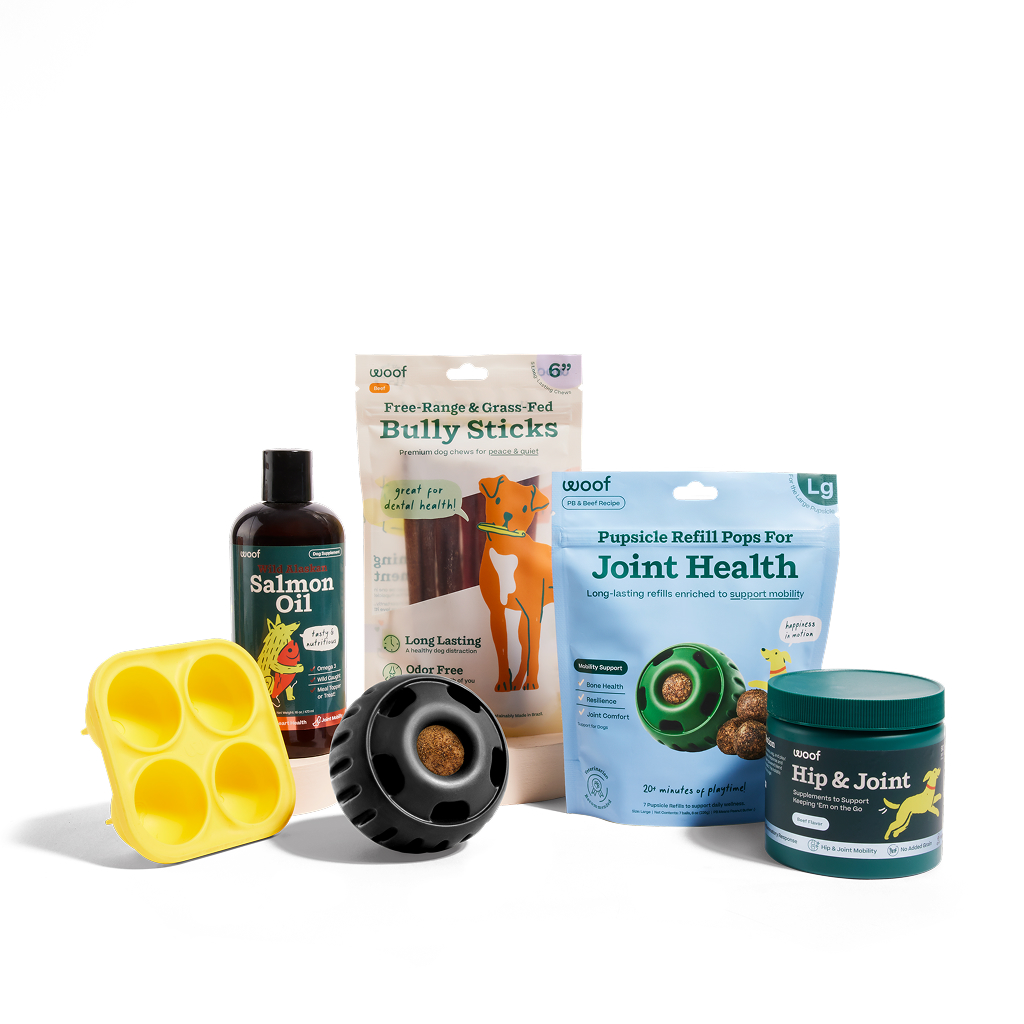 Woof Refillable Joint Health Wellness Pops for Dogs, 12-oz, Extra Large image number null