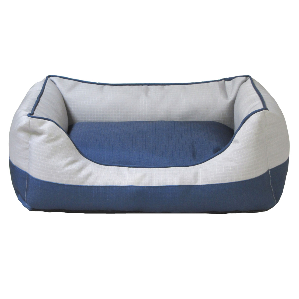 Ethical Products Sleep Zone Two Tone Gray Navy Dog Bed 20