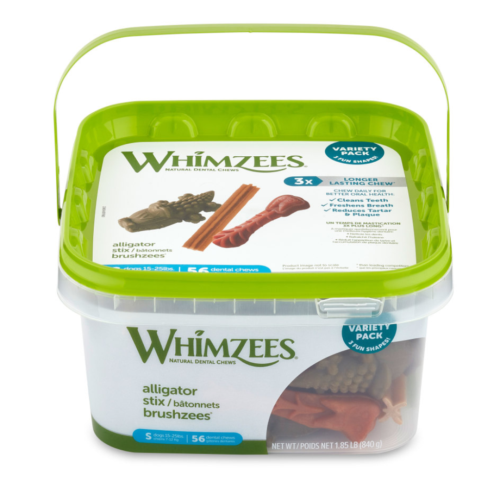 Whimzees Dog Natural Dental Chews, Variety Pack image number null