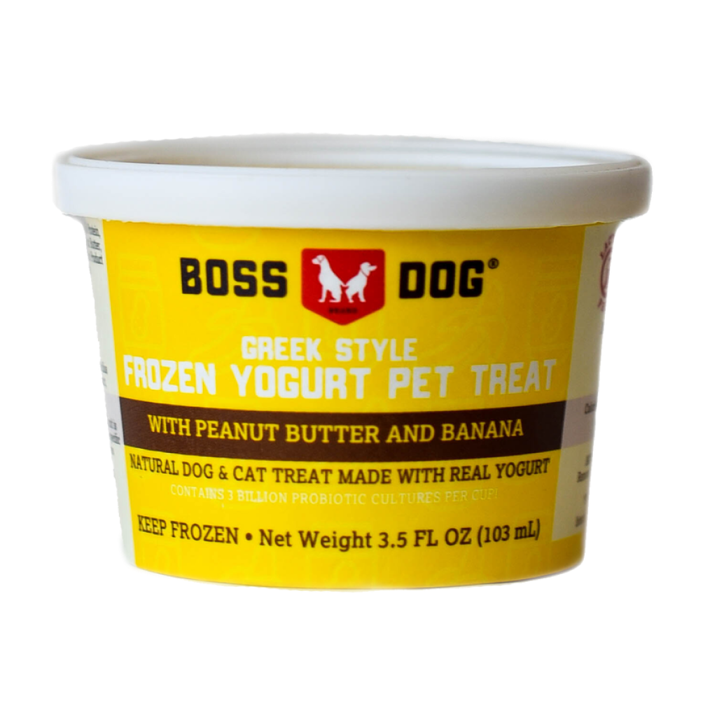 Greek Style Frozen Yogurt Treat Peanut Butter & Banana, 4 Pack image number null