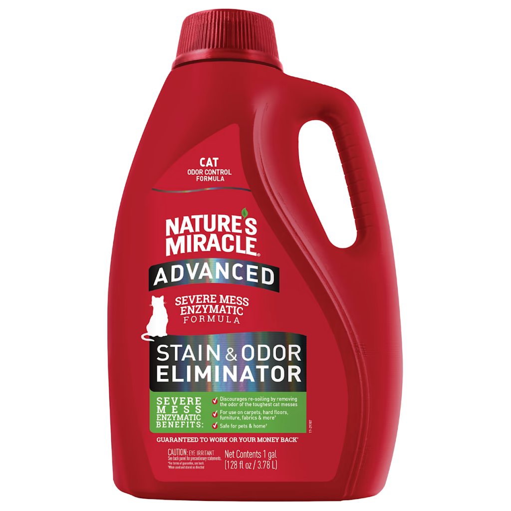 Nature's Miracle Cat Advanced Stain And Odor Remover, 1-gal image number null