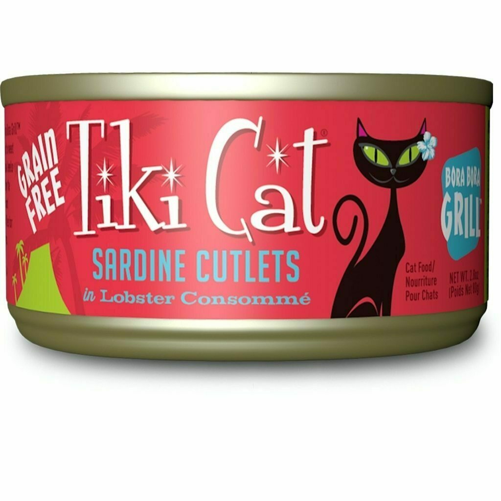 Tiki Cat Grill Bora Bora Sardine Lobster - 12Tr 2.8-oz image number null