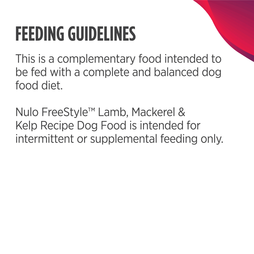 Nulo FreeStyle Dog Lamb, Mackerel, & Kelp in Broth Pouch, 2.8-oz image number null