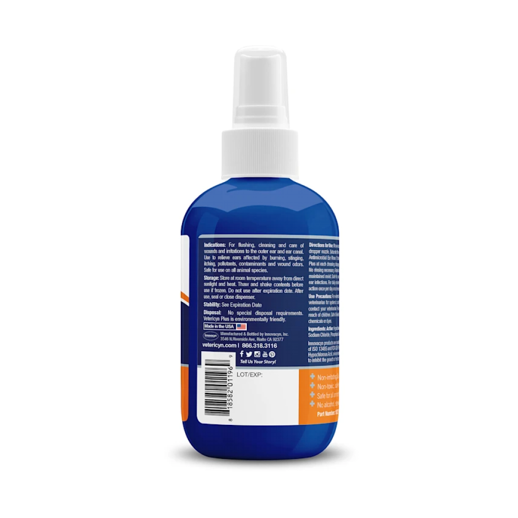Vetericyn Plus Antimicrobial Ear Rinse image number null