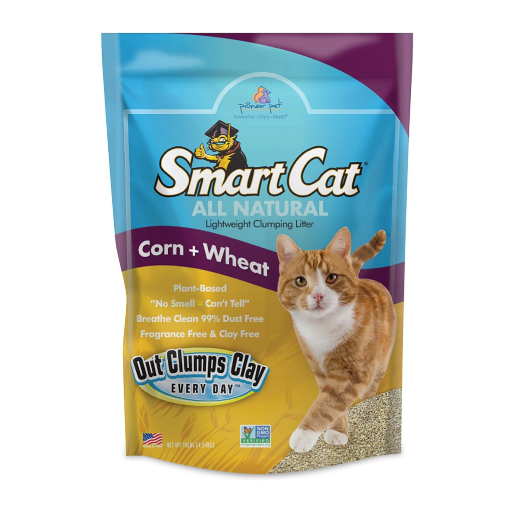 SmartCat Natural Corn + Wheat Litter, 10-lb image number null