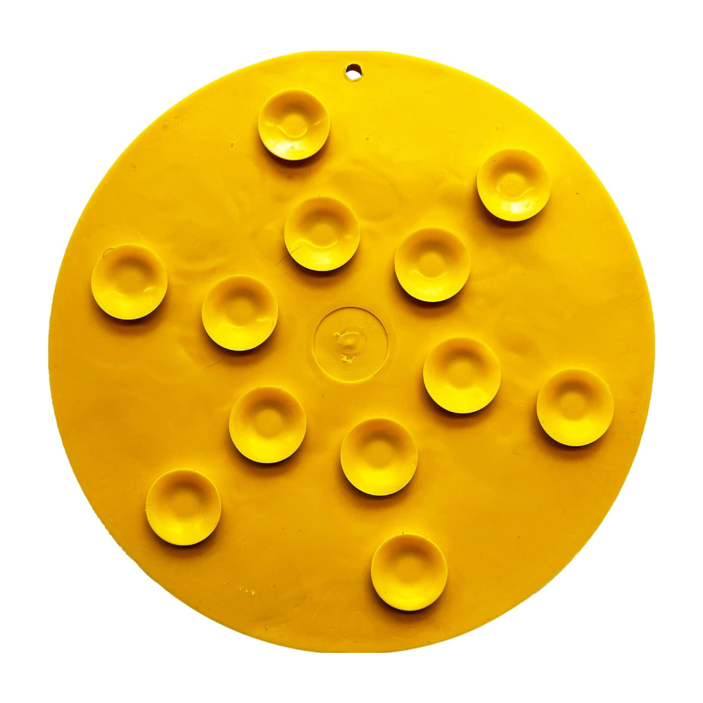 Sodapup Large Ducky Design Enrichment Lick Mat With Suction Cups, Yellow image number null