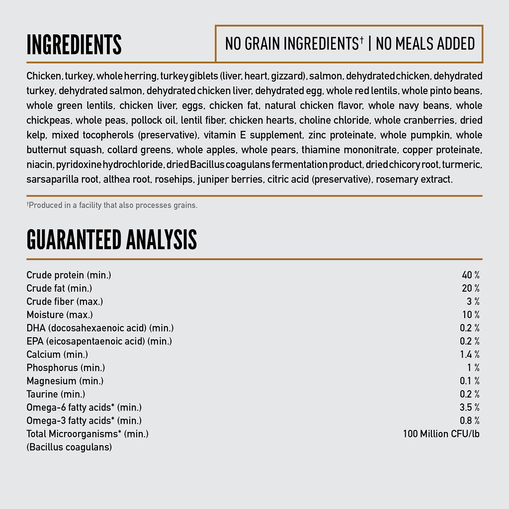 ORIJEN  Grain Free High Protein Premium Dry Cat Food Original Recipe, 12lb Bag image number null
