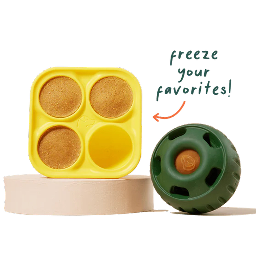 Woof Pupsicle Freezable Dog Treat Tray Mold, Extra Large image number null