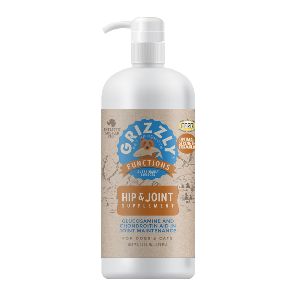 Buy Grizzly Hip And Joint Supplement 32oz for USD 41.99 CentinelaFeed