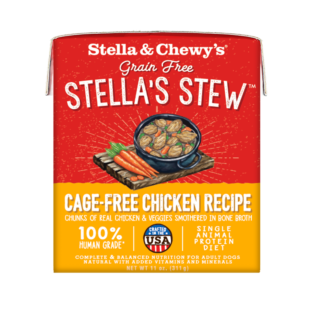 Stella & Chewy's Dog Stella's Stew, Cage Free Chicken Recipe, 11 Fluid-oz image number null