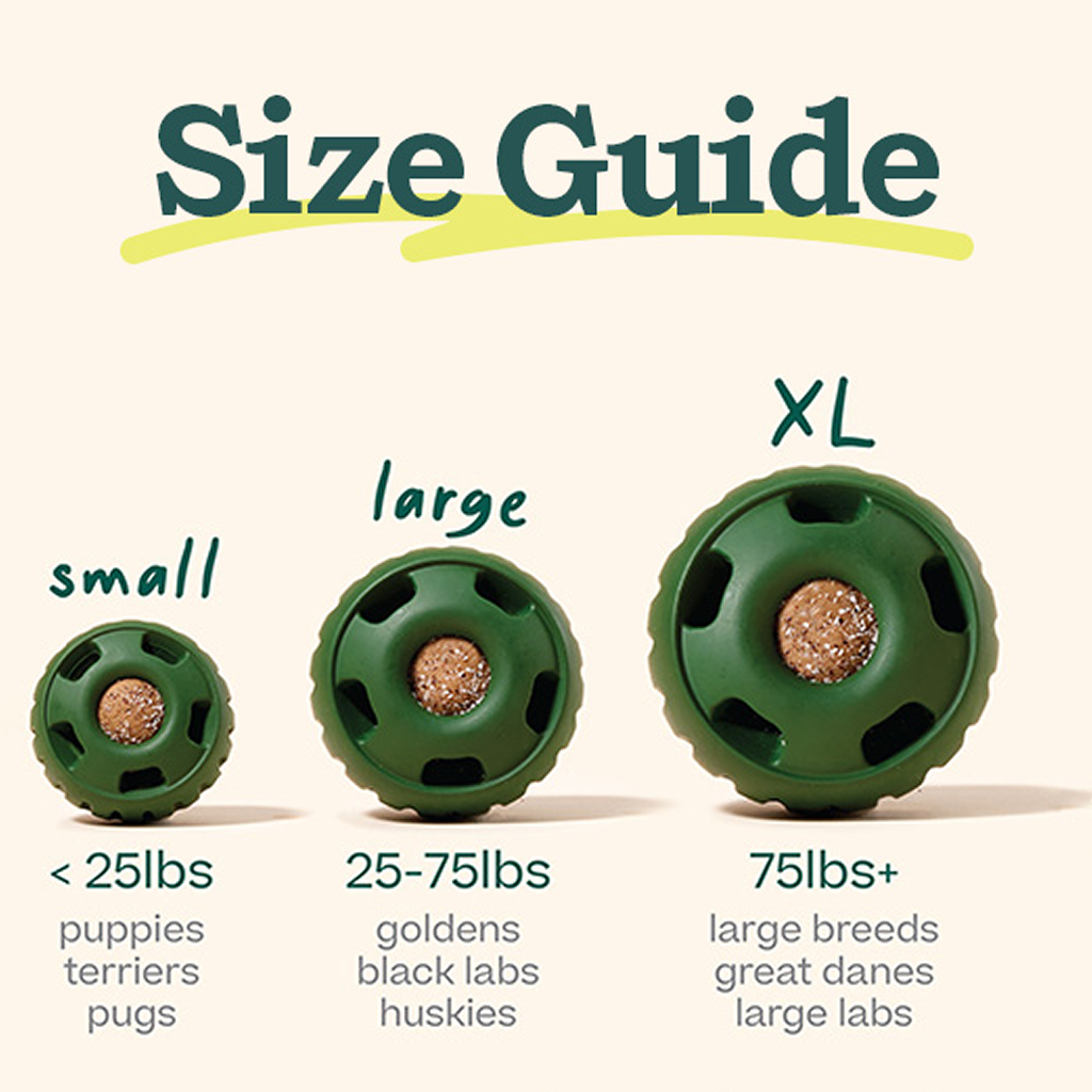 Woof Green Pupsicle Long-Lasting Interactive Toy for Dogs, Extra Large image number null
